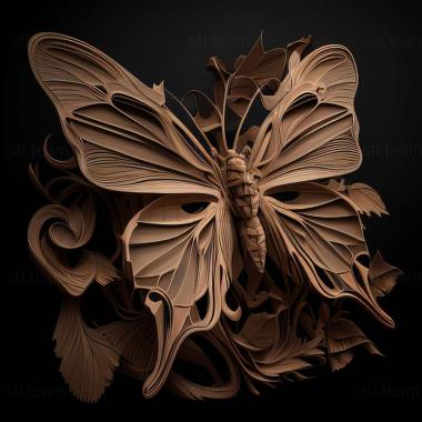 3D model Papilionoidea (STL)